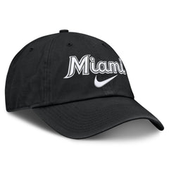 Miami Marlins Nike Primetime Club Adjustable Hat for sale