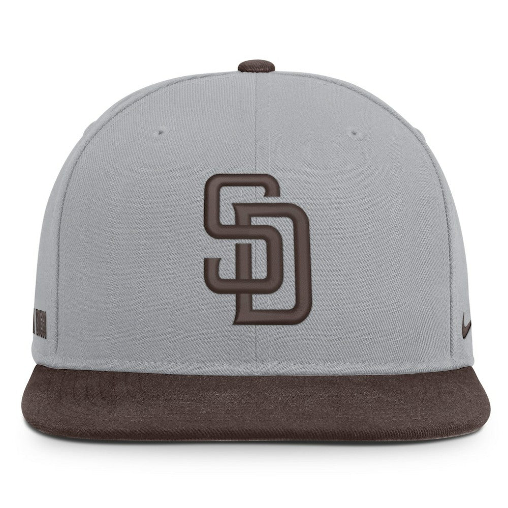 San Diego Padres Nike Primetime Pro Dri-FIT Snapback Hat Discount