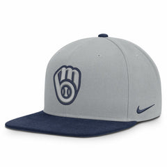 Milwaukee Brewers Nike Primetime Pro Dri-FIT Snapback Hat Discount