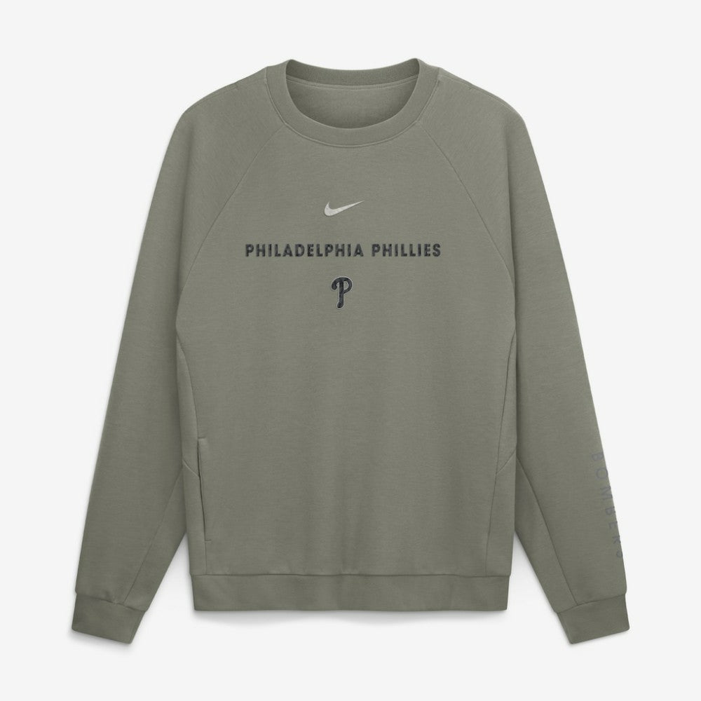 Philadelphia Phillies Nike Statement Primary Raglan Dri-FIT Sweatshirt Discount