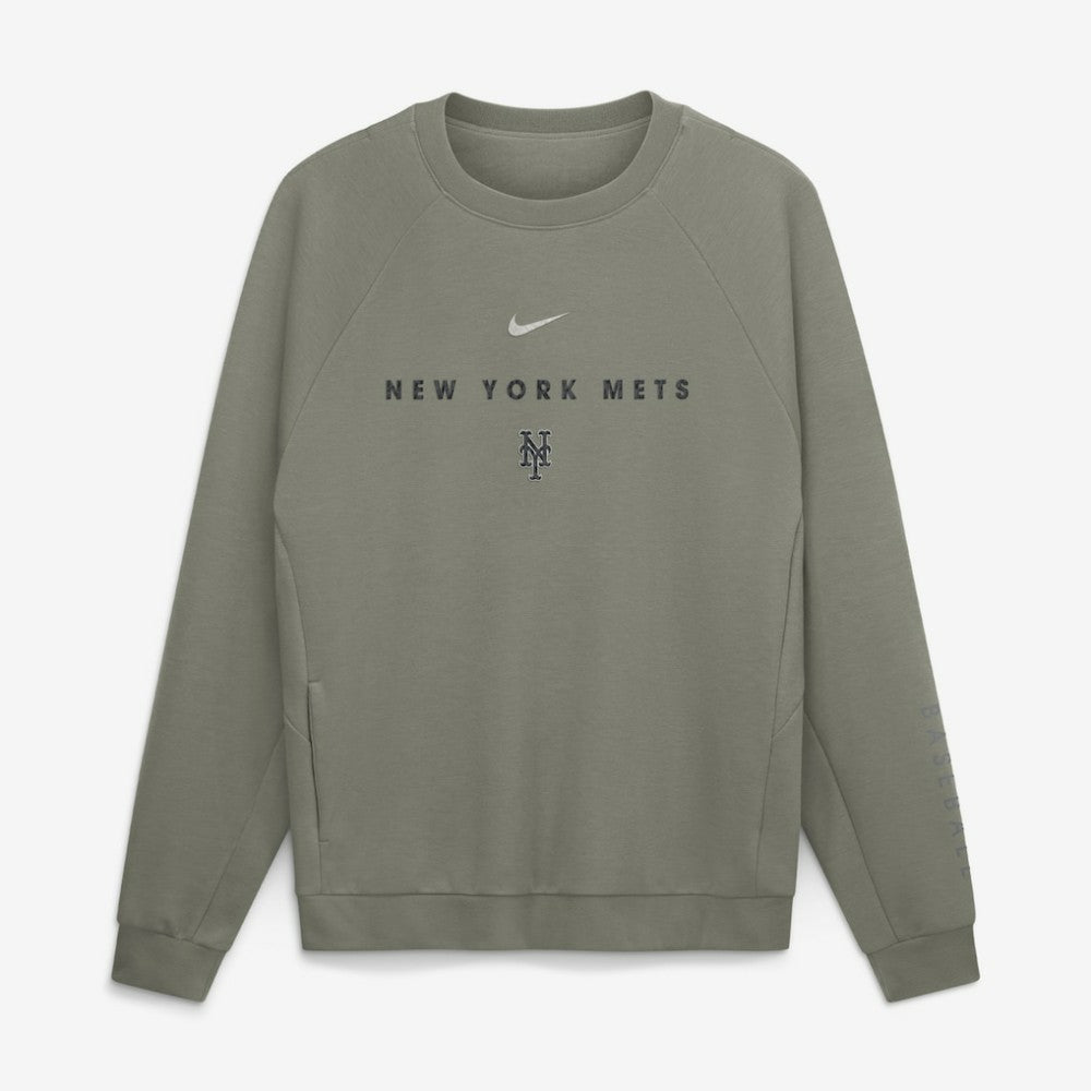 New York Mets Nike Statement Primary Raglan Dri-FIT Sweatshirt Sale