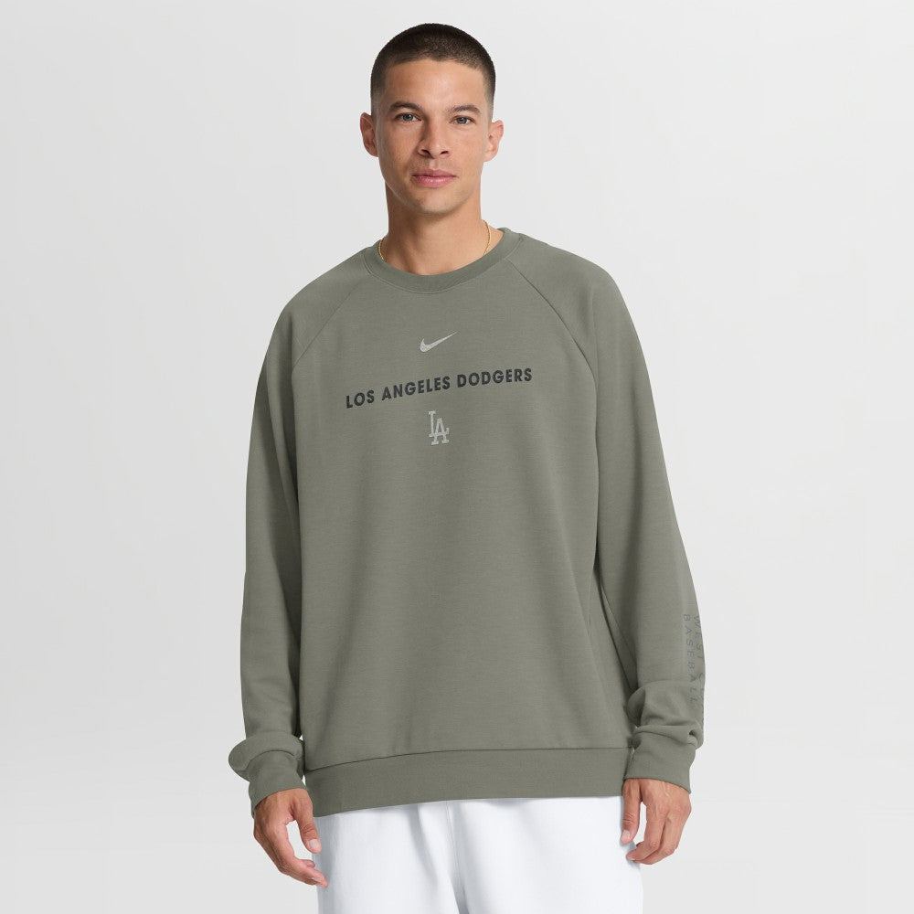 Los Angeles Dodgers Nike Statement Primary Raglan Dri-FIT Sweatshirt Outlet