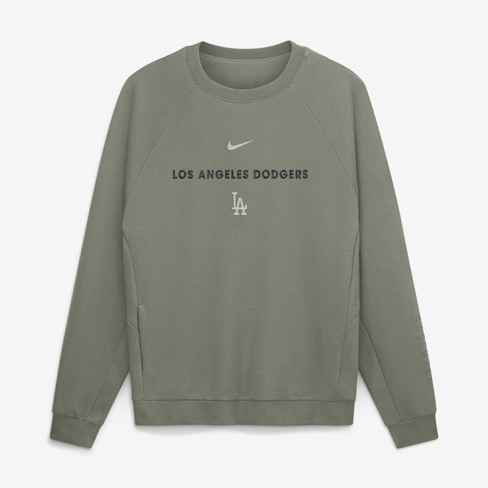 Los Angeles Dodgers Nike Statement Primary Raglan Dri-FIT Sweatshirt Outlet