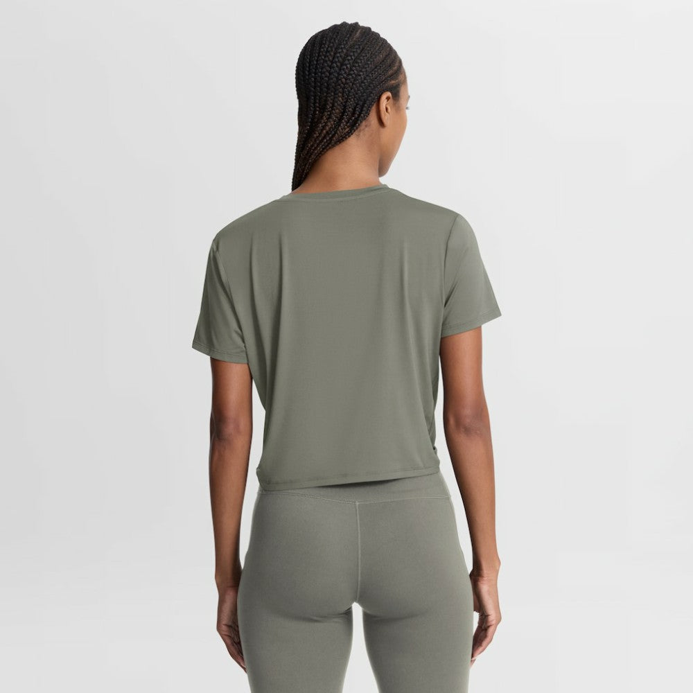Los Angeles Dodgers Nike Women's One Twist Dri-FIT Cropped T-Shirt Sale