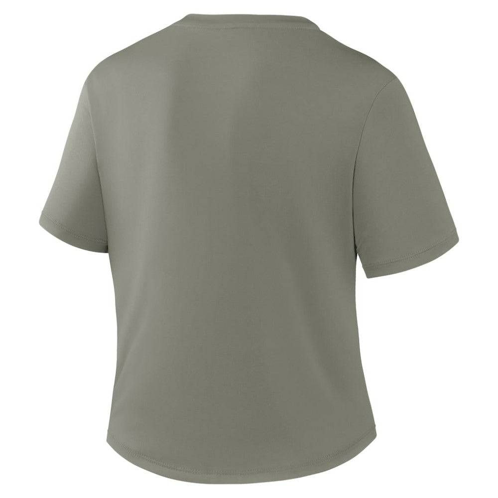 Los Angeles Dodgers Nike Women's One Twist Dri-FIT Cropped T-Shirt Sale