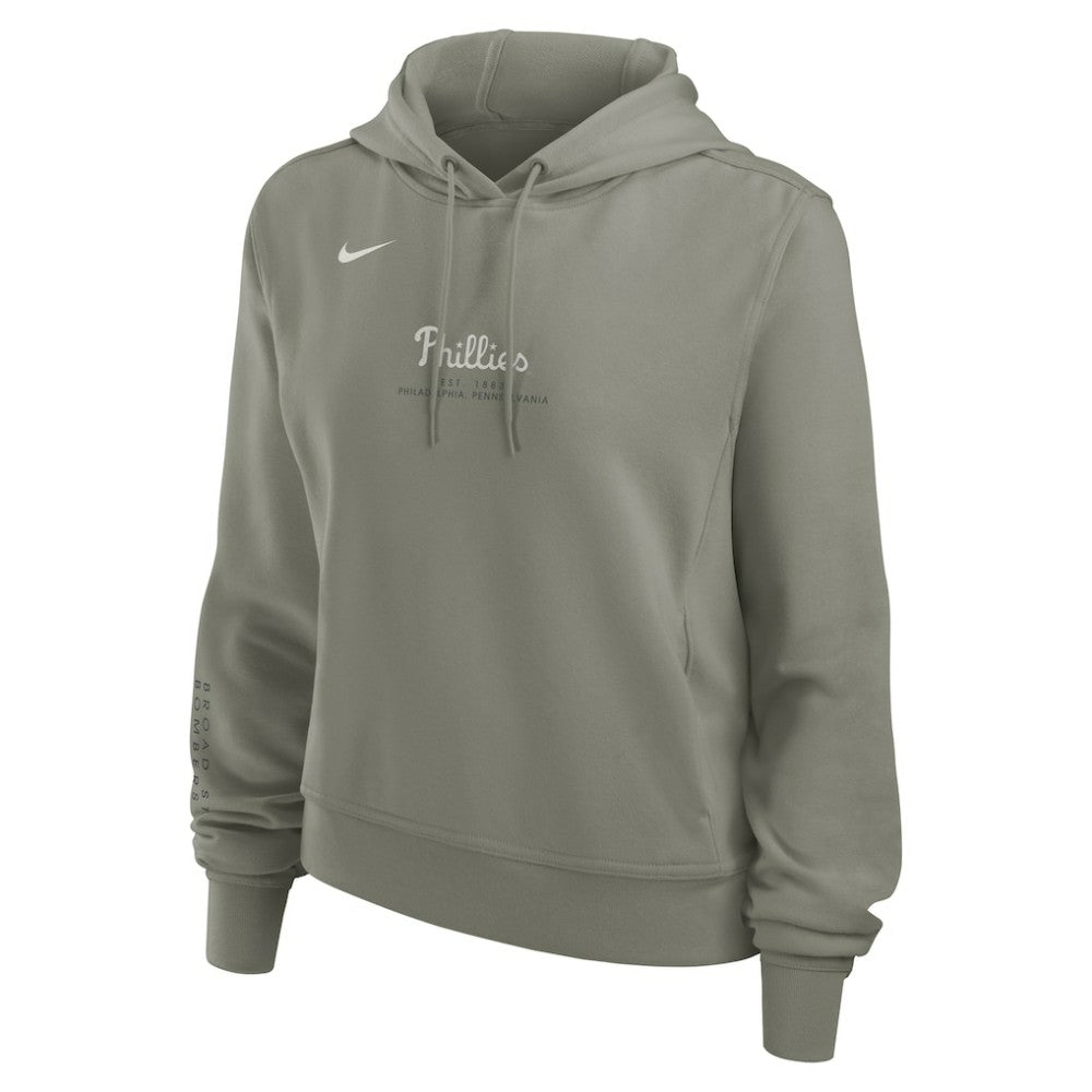 Philadelphia Phillies Nike Women's One Tri-Blend Dri-FIT Hoodie Near Me