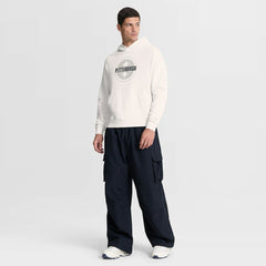 Pittsburgh Steelers Oversized Type Play Location Hoodie - Cream - Fanatics