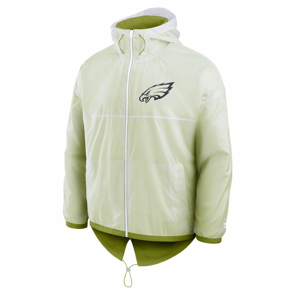 Philadelphia Eagles Type Play Down Full-Zip Jacket - White - Fanatics