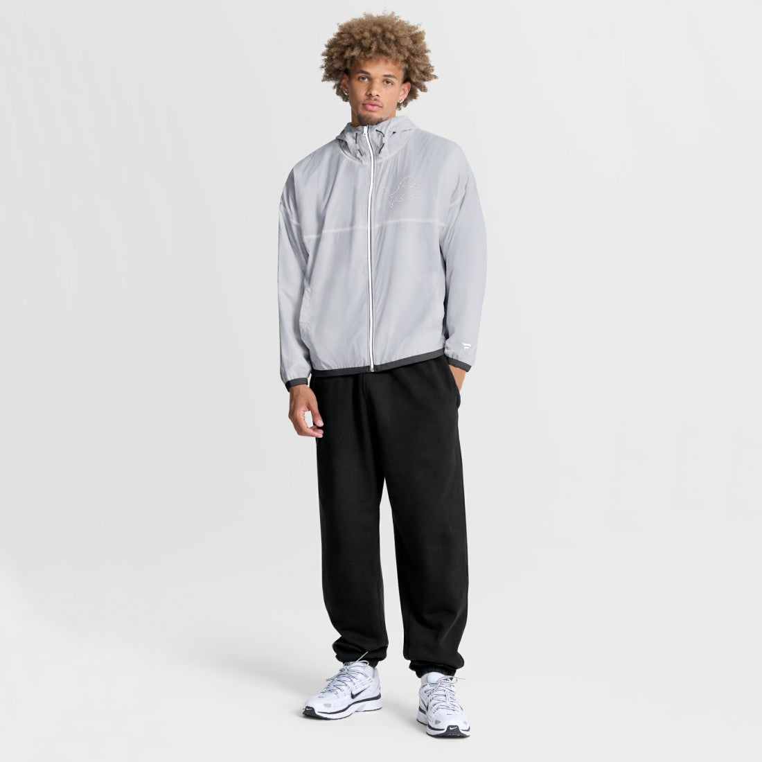Detroit Lions Type Play Down Full-Zip Jacket - White - Fanatics