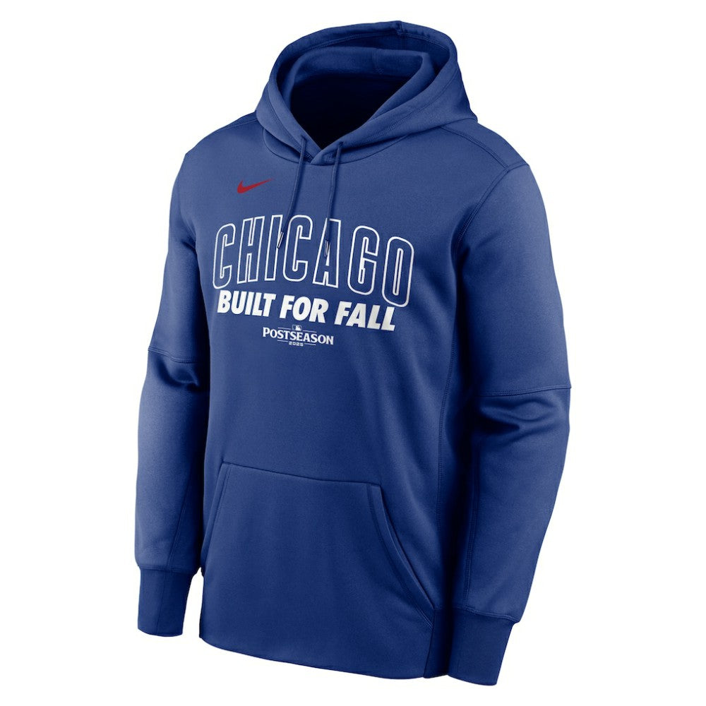Chicago Cubs Nike 2025 MLB Postseason Authentic Collection Therma Fleece Hoodie Near Me