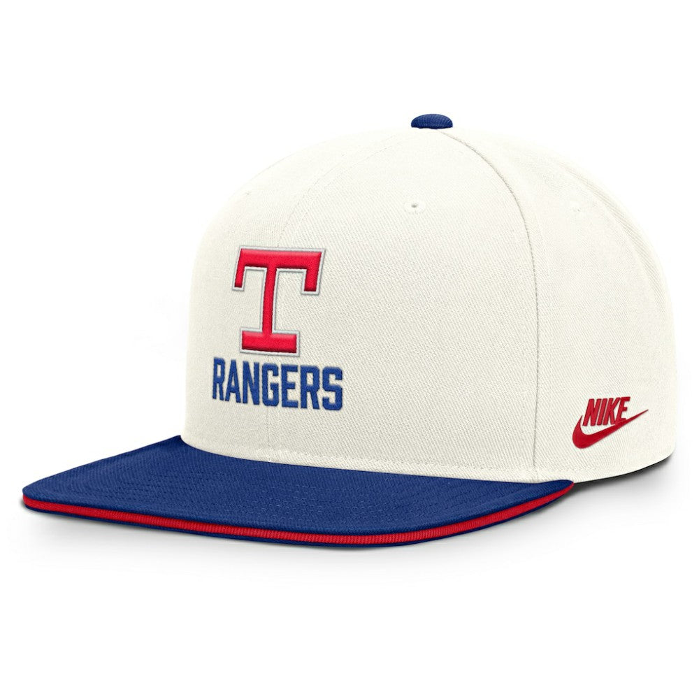 Texas Rangers Nike Cooperstown Pro Dri-FIT Snapback Hat Discount