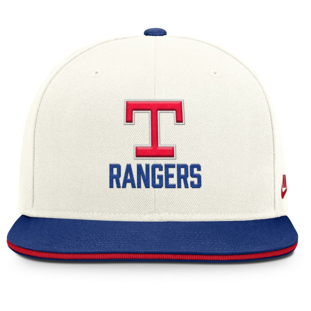 Texas Rangers Nike Cooperstown Pro Dri-FIT Snapback Hat Discount