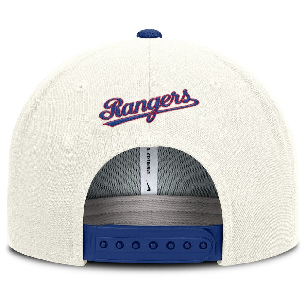 Texas Rangers Nike Cooperstown Pro Dri-FIT Snapback Hat Discount