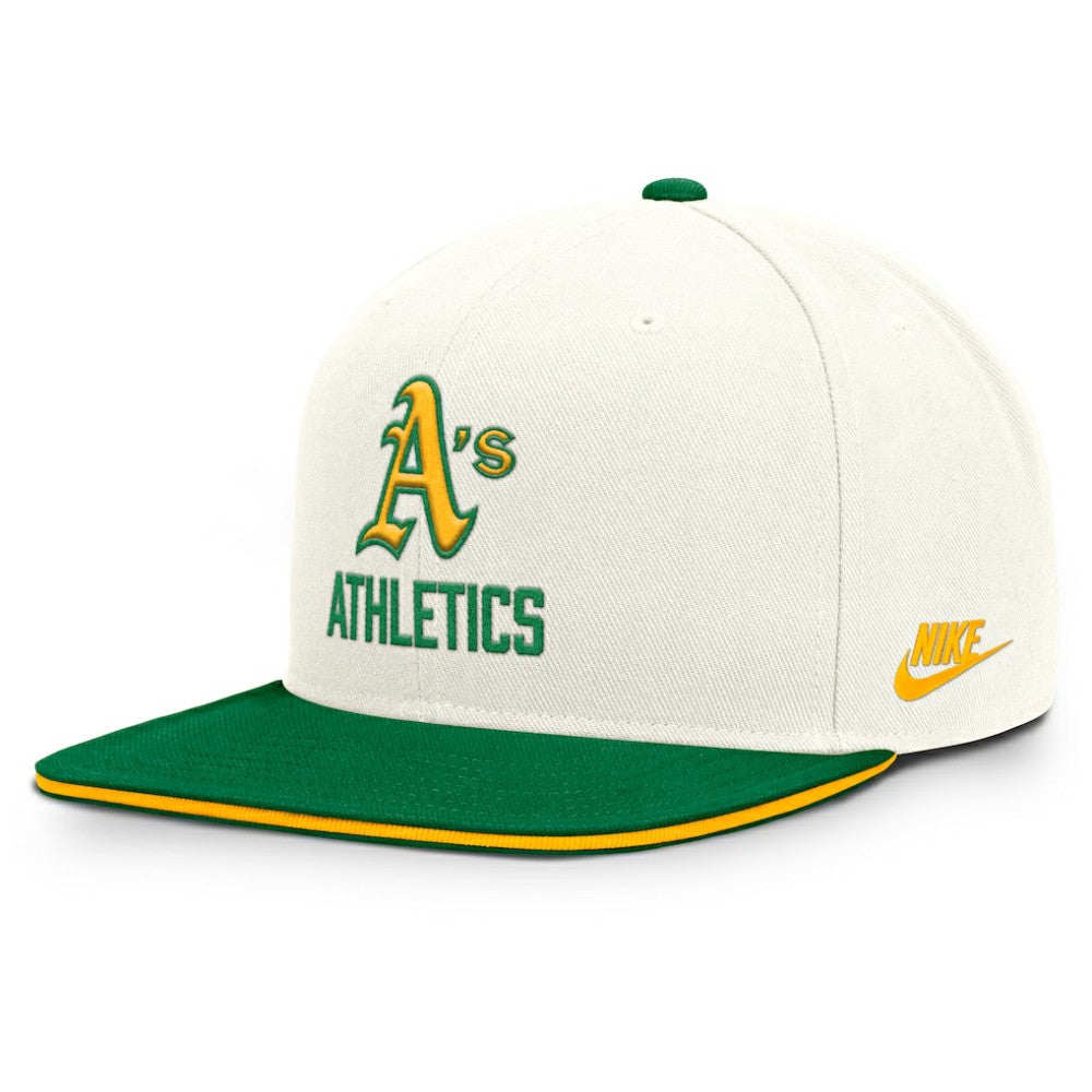 Athletics Nike Cooperstown Pro Dri-FIT Snapback Hat Sale