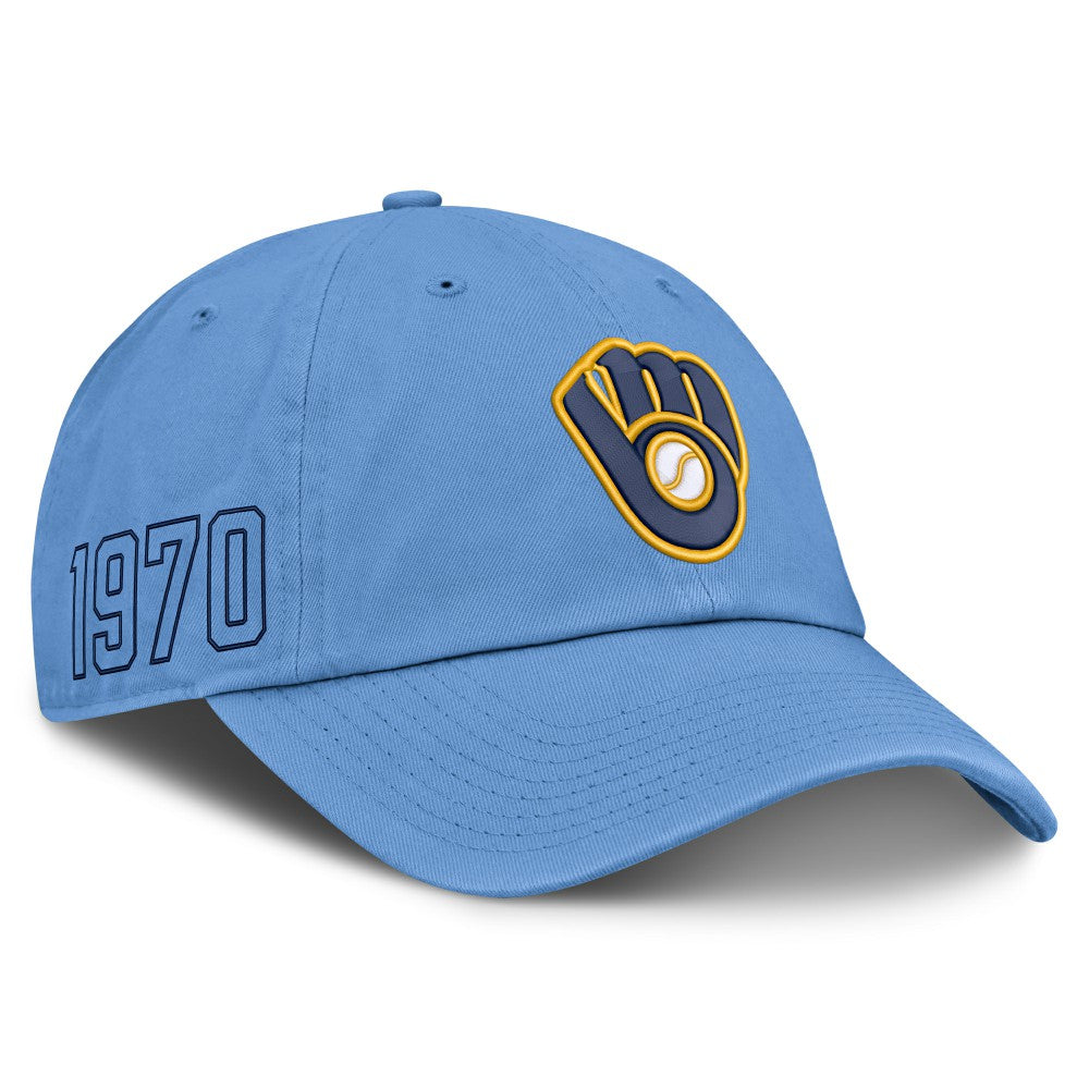 Milwaukee Brewers Nike Cooperstown Club Adjustable Hat Online