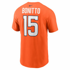 Nik Bonitto Denver Broncos Player Name & Number T-Shirt - Orange - Nike