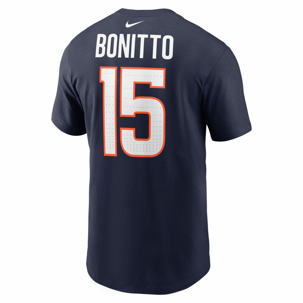Nik Bonitto Denver Broncos Player Name & Number T-Shirt - Navy - Nike