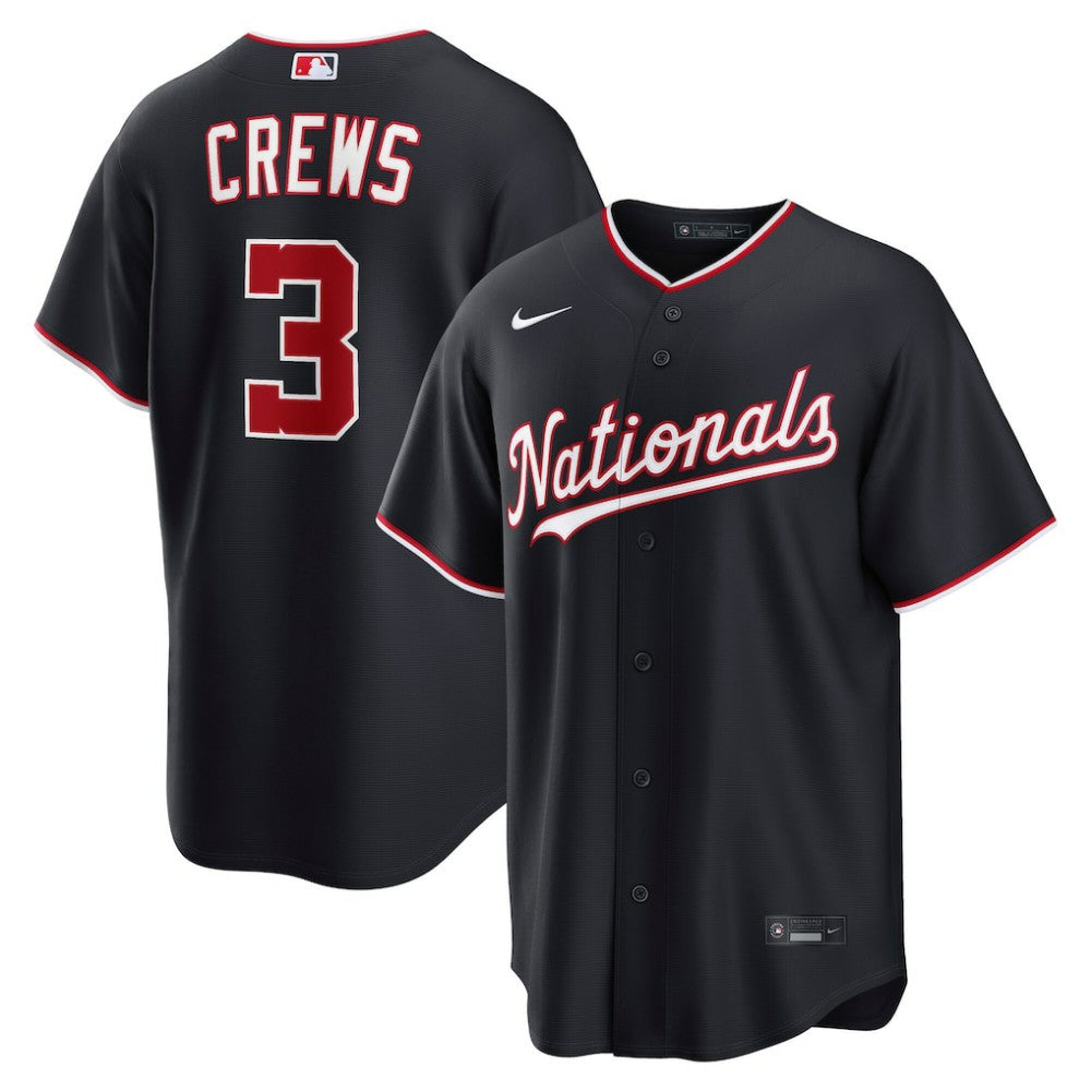 Dylan Crews Washington Nationals Nike Alternate Replica Jersey for sale