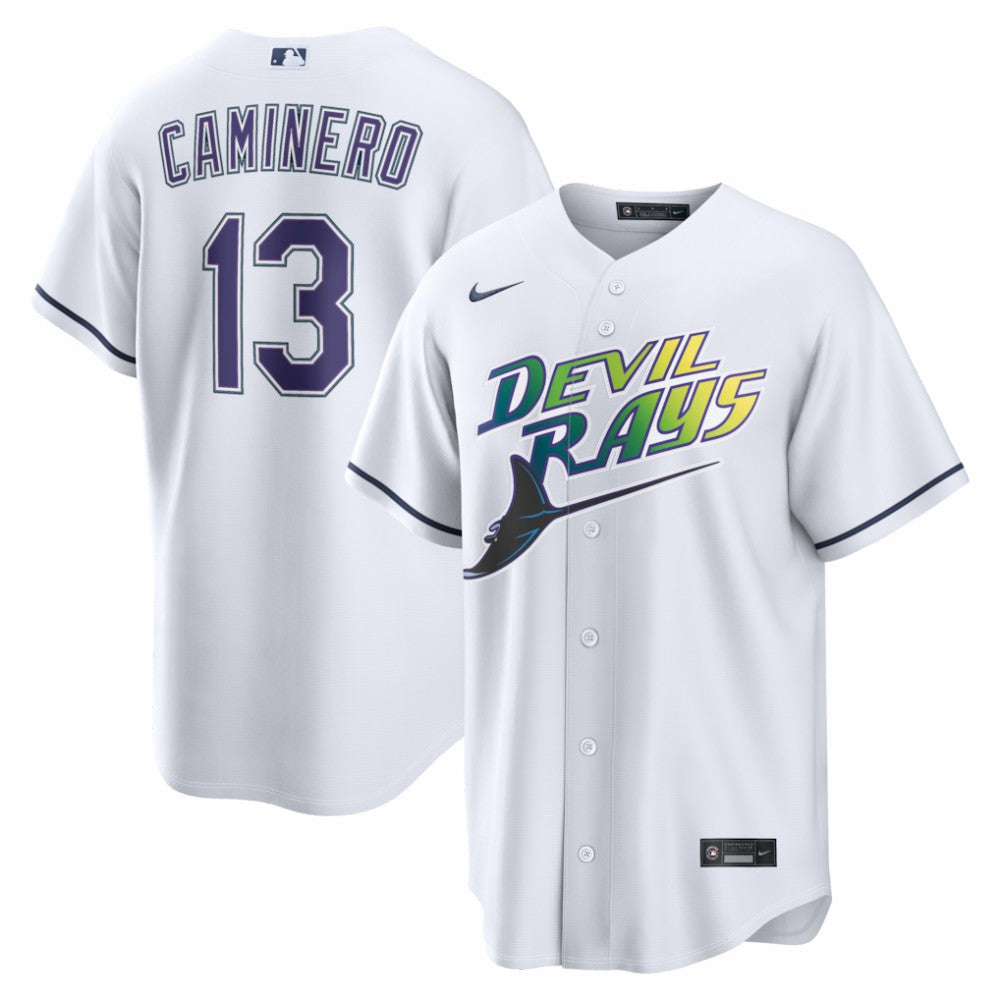Junior Caminero Tampa Bay Rays Nike Alternate 2 Replica Jersey Online