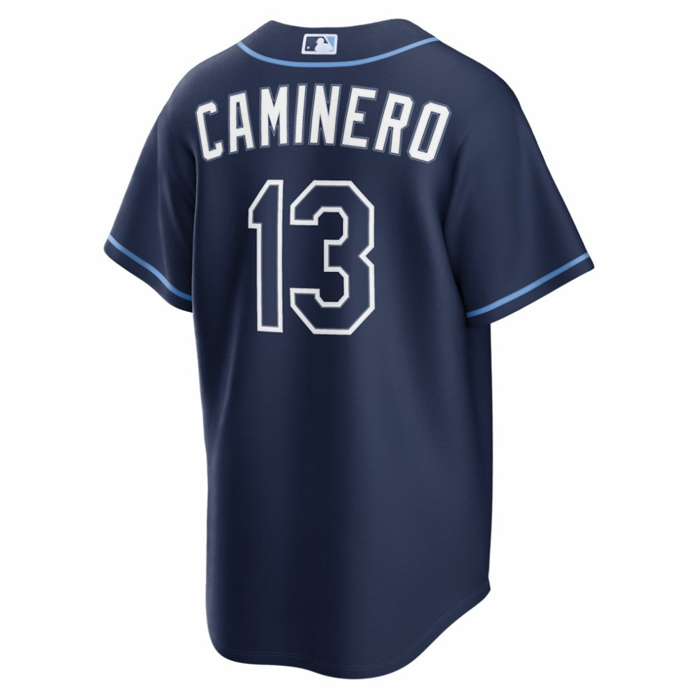 Junior Caminero Tampa Bay Rays Nike Road Replica Jersey Discount