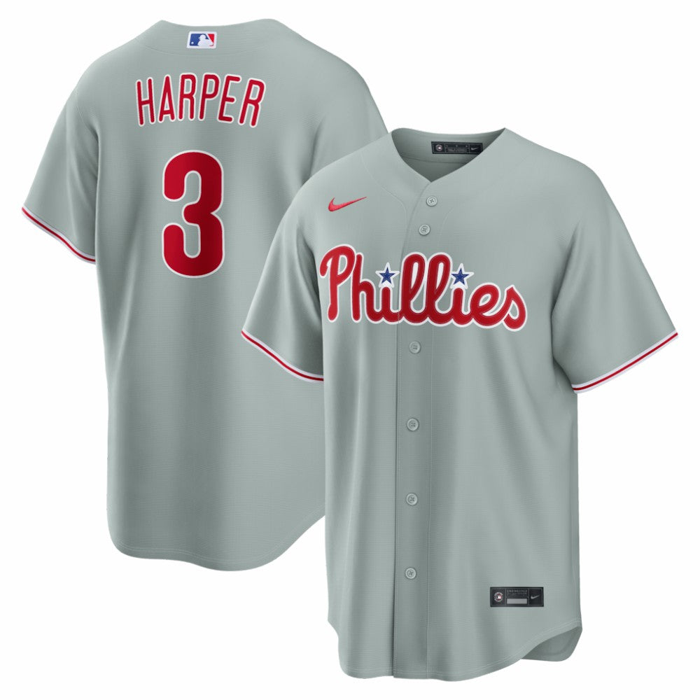 Bryce Harper Philadelphia Phillies Nike Road Replica Jersey Online