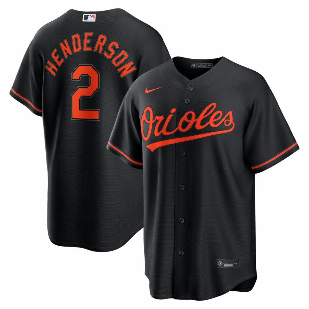 Gunnar Henderson Baltimore Orioles Nike Alternate Replica Jersey for sale
