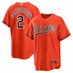 Gunnar Henderson Baltimore Orioles Nike Alternate 2 Replica Jersey Discount