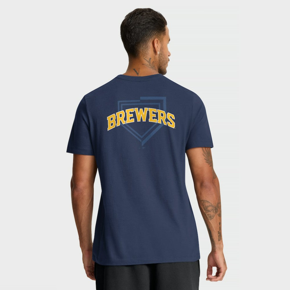 Milwaukee Brewers Nike Primetime 2-Hit T-Shirt Discount