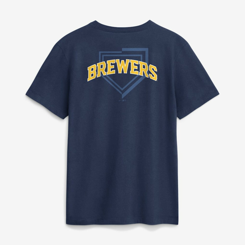 Milwaukee Brewers Nike Primetime 2-Hit T-Shirt Discount