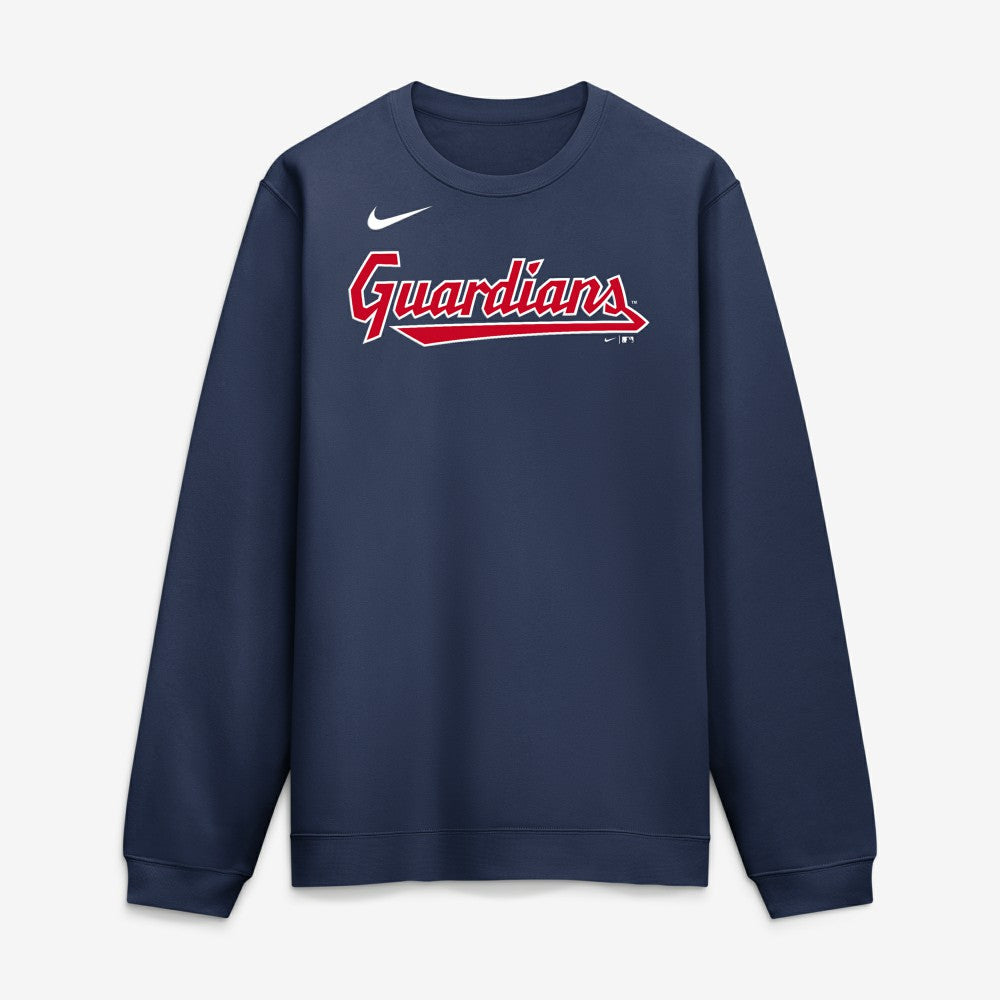 Cleveland Guardians Nike Primetime Wordmark Sweatshirt Discount