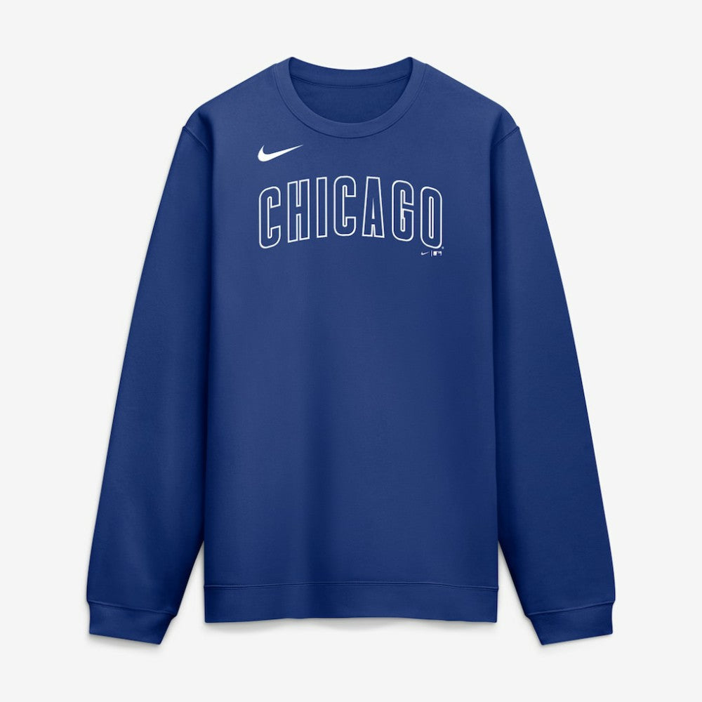 Chicago Cubs Nike Primetime Wordmark Sweatshirt Sale