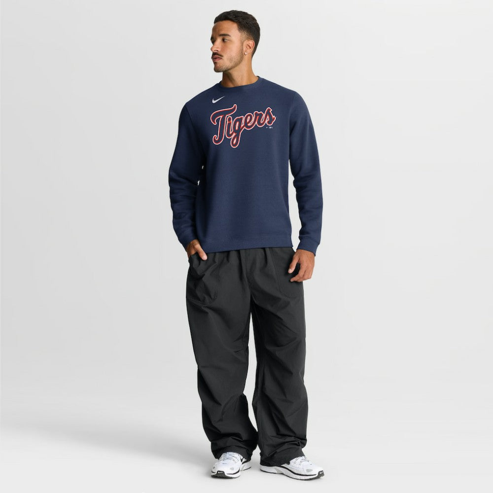 Detroit Tigers Nike Primetime Wordmark Sweatshirt Discount