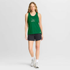 Philadelphia Eagles Women's Hurry Up Tri-Blend Dri-FIT Tank Top - Kelly Green - Nike
