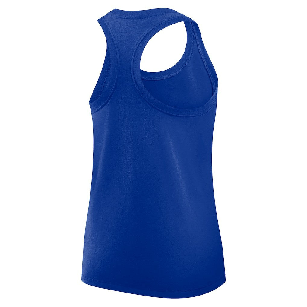 Buffalo Bills Women's Hurry Up Tri-Blend Dri-FIT Tank Top - Royal - Nike