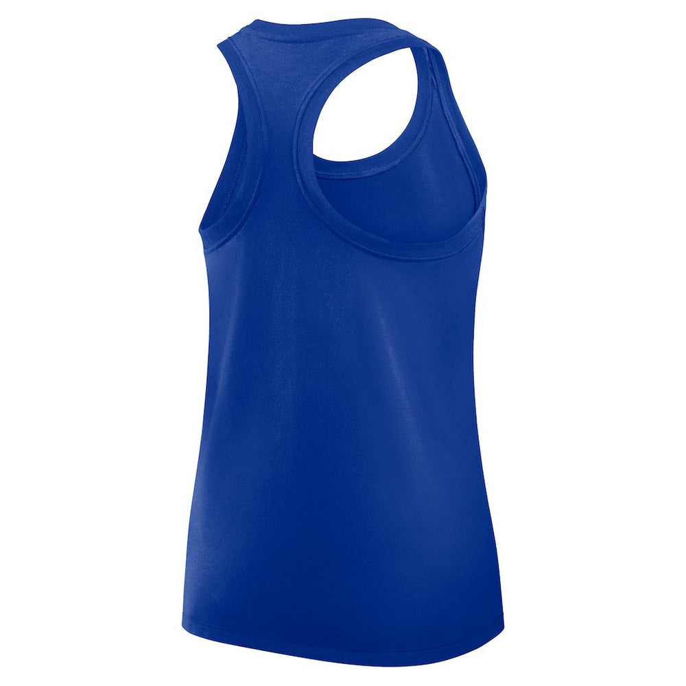 Buffalo Bills Women's Hurry Up Tri-Blend Dri-FIT Tank Top - Royal - Nike