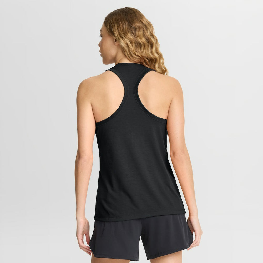 Pittsburgh Steelers Women's Hurry Up Tri-Blend Dri-FIT Tank Top - Black - Nike