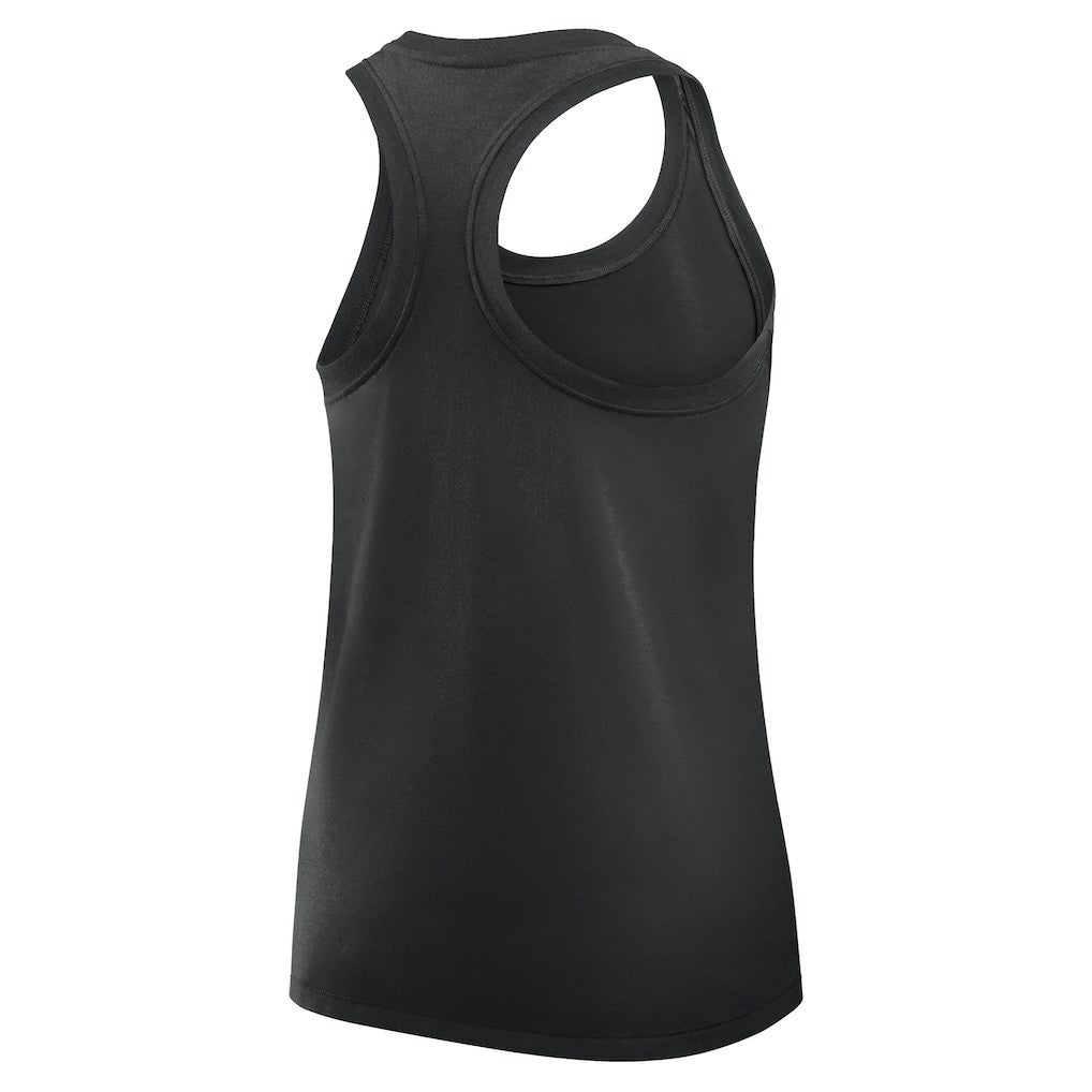 Pittsburgh Steelers Women's Hurry Up Tri-Blend Dri-FIT Tank Top - Black - Nike