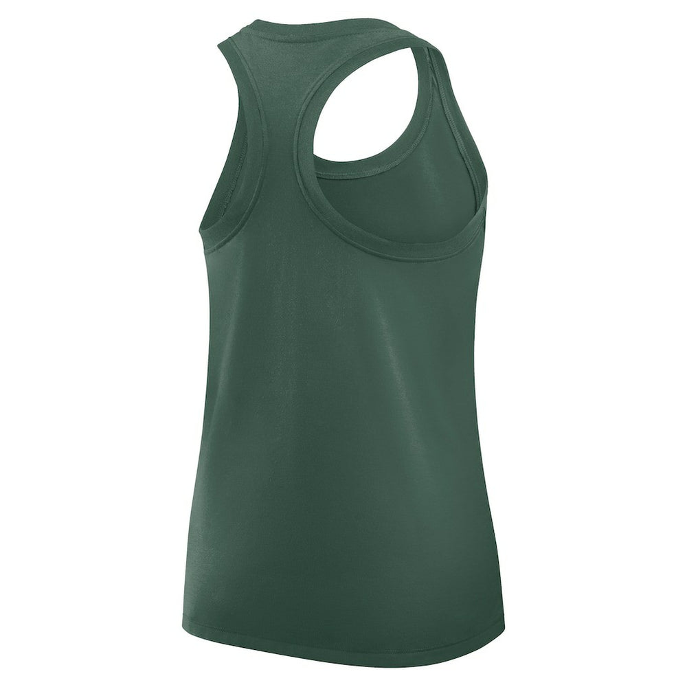 Green Bay Packers Women's Hurry Up Tri-Blend Dri-FIT Tank Top - Green - Nike