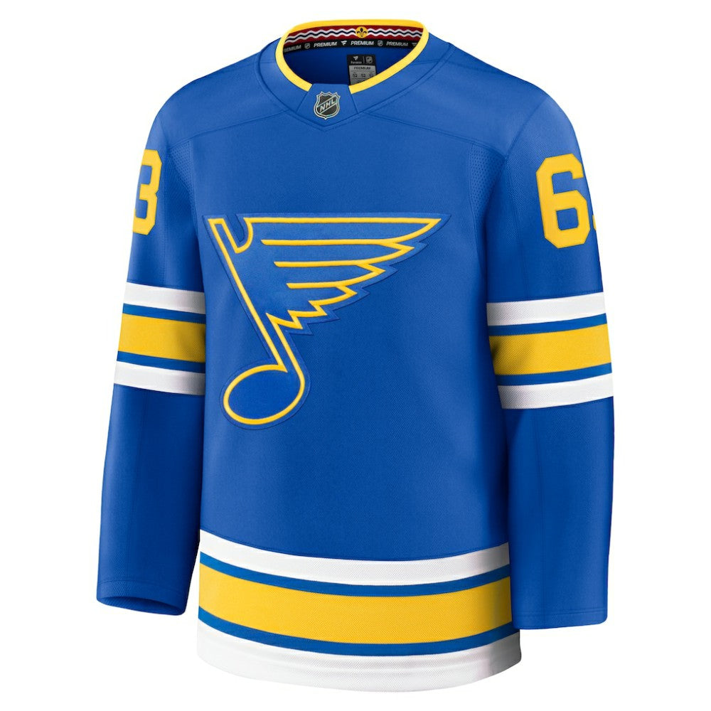 Jake Neighbours St. Louis Blues Fanatics Home Premium Jersey - Blue | Fanatics sale