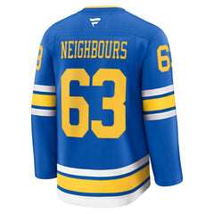 Jake Neighbours St. Louis Blues Fanatics Home Premium Jersey - Blue | Fanatics sale