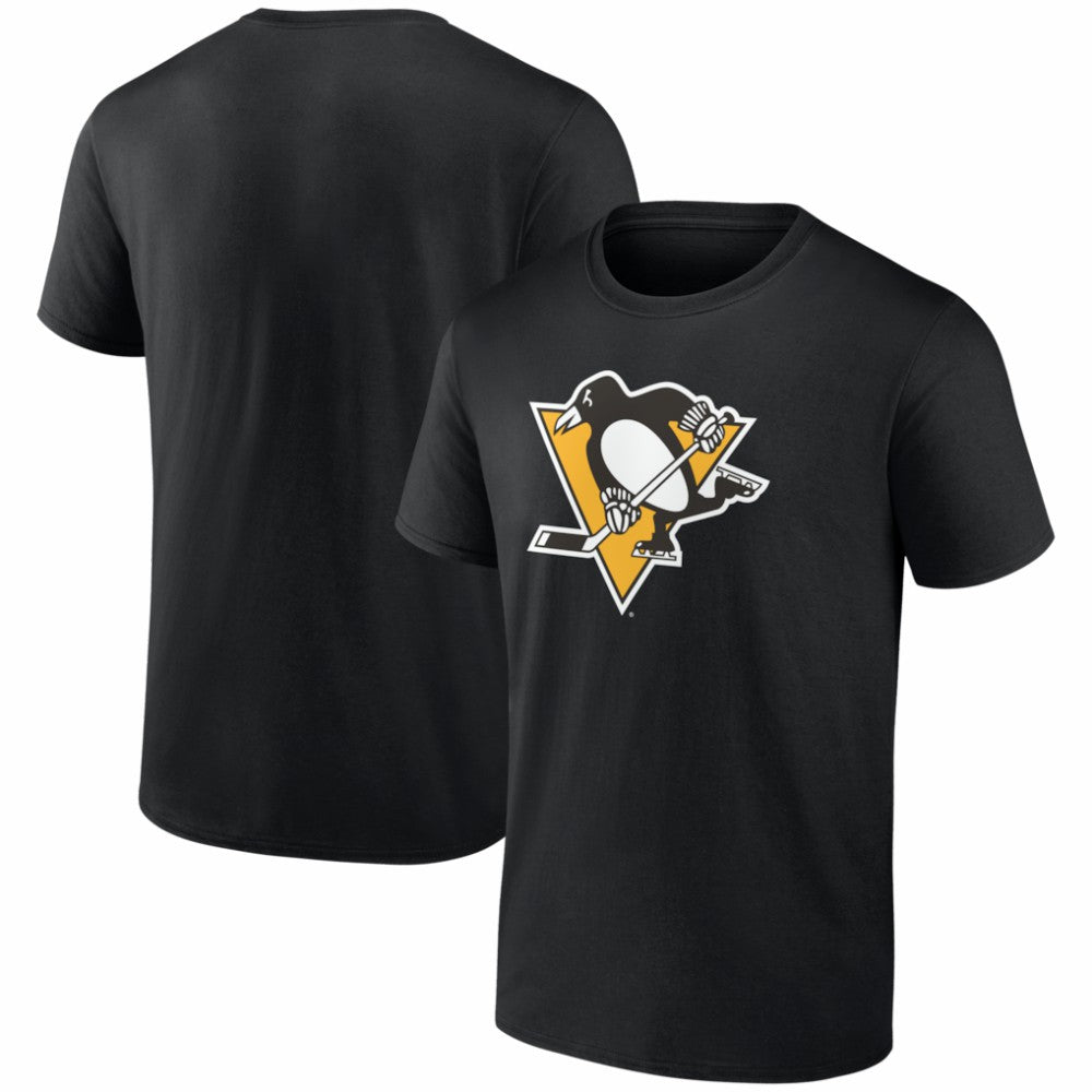 Pittsburgh Penguins Logo Athletic Essential T-Shirt - Black | NHL online