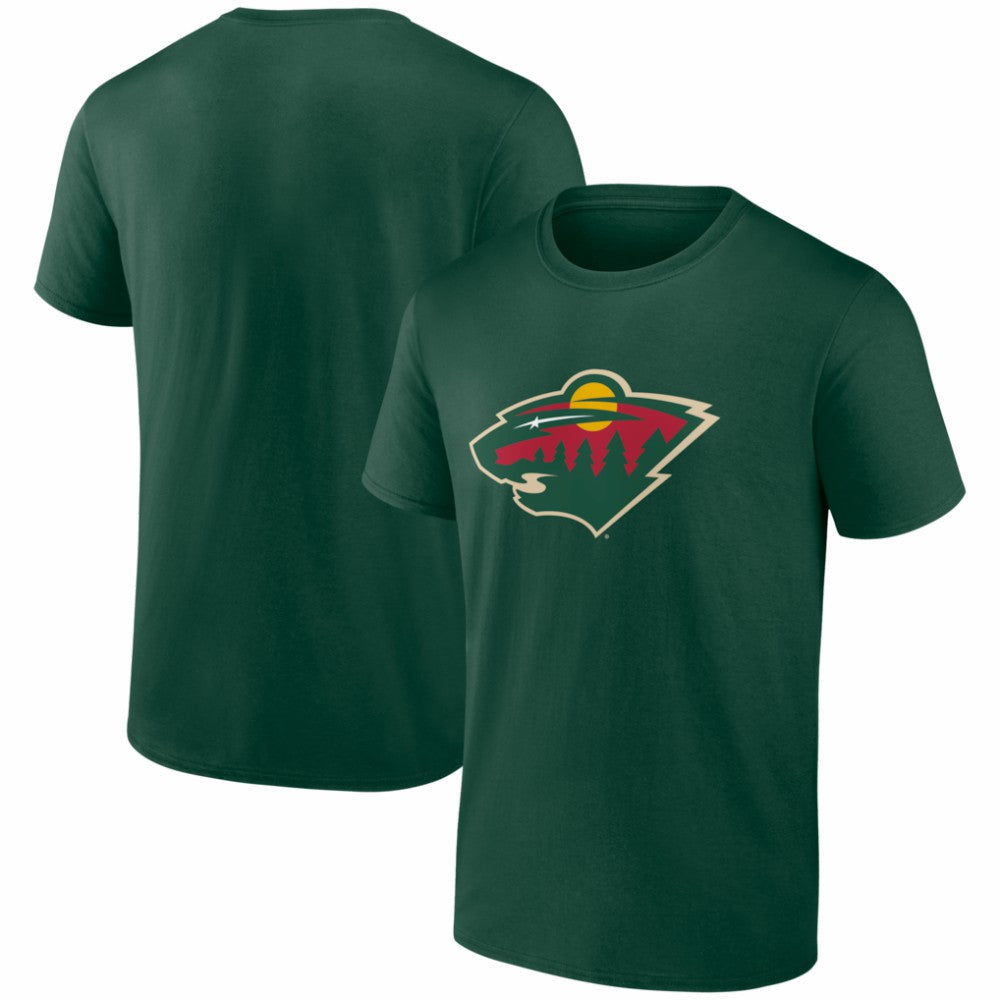 Minnesota Wild Logo Athletic Essential T-Shirt - Green | NHL on sale
