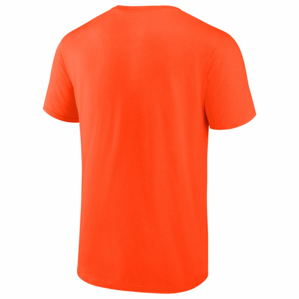 Edmonton Oilers Logo Athletic Essential T-Shirt - Orange | NHL sale