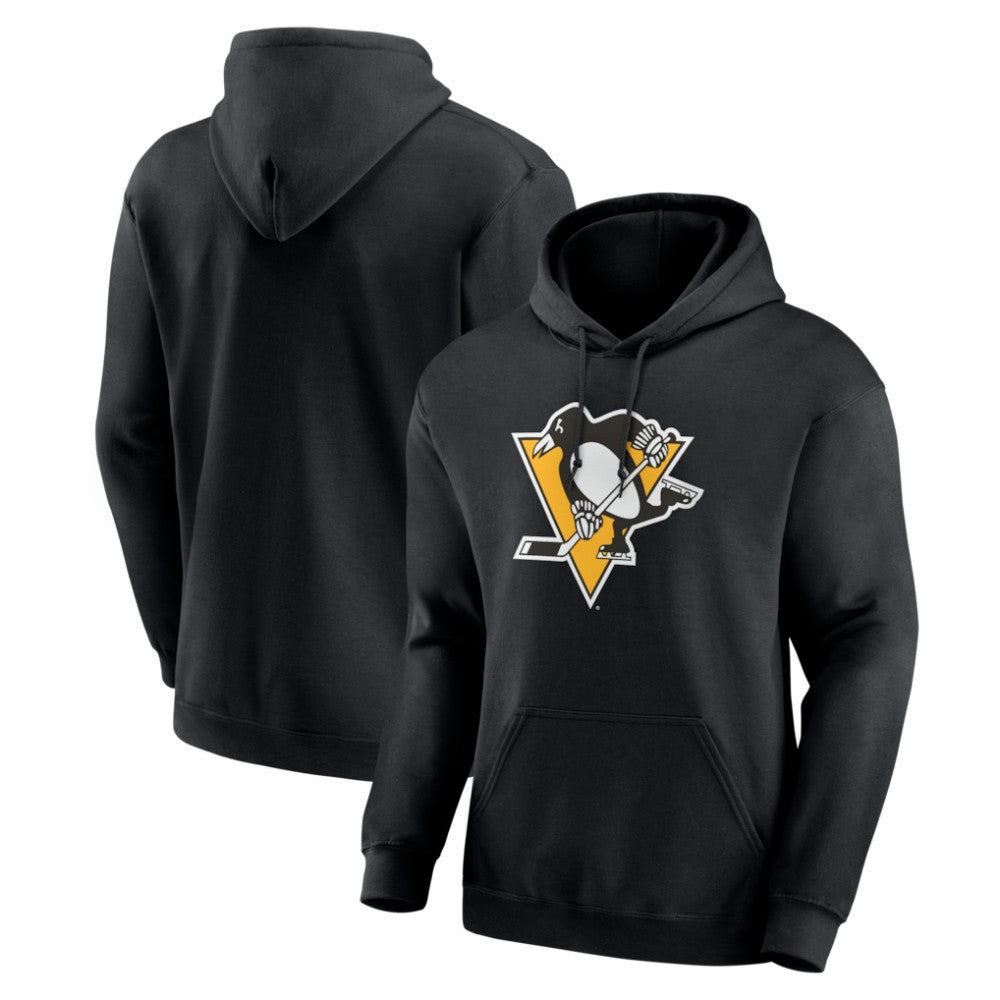 Pittsburgh Penguins Logo Athletic Essential Hoodie - Black | NHL near me