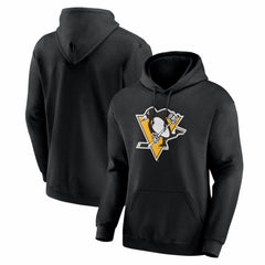 Pittsburgh Penguins Logo Athletic Essential Hoodie - Black | NHL near me