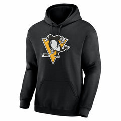 Pittsburgh Penguins Logo Athletic Essential Hoodie - Black | NHL near me