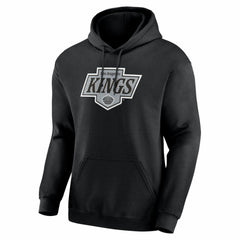Los Angeles Kings Logo Athletic Essential Hoodie - Black | NHL Lifestyle