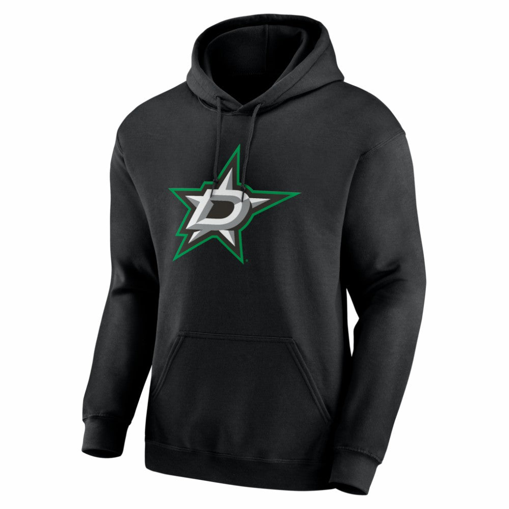Dallas Stars Logo Athletic Essential Hoodie - Black | NHL online