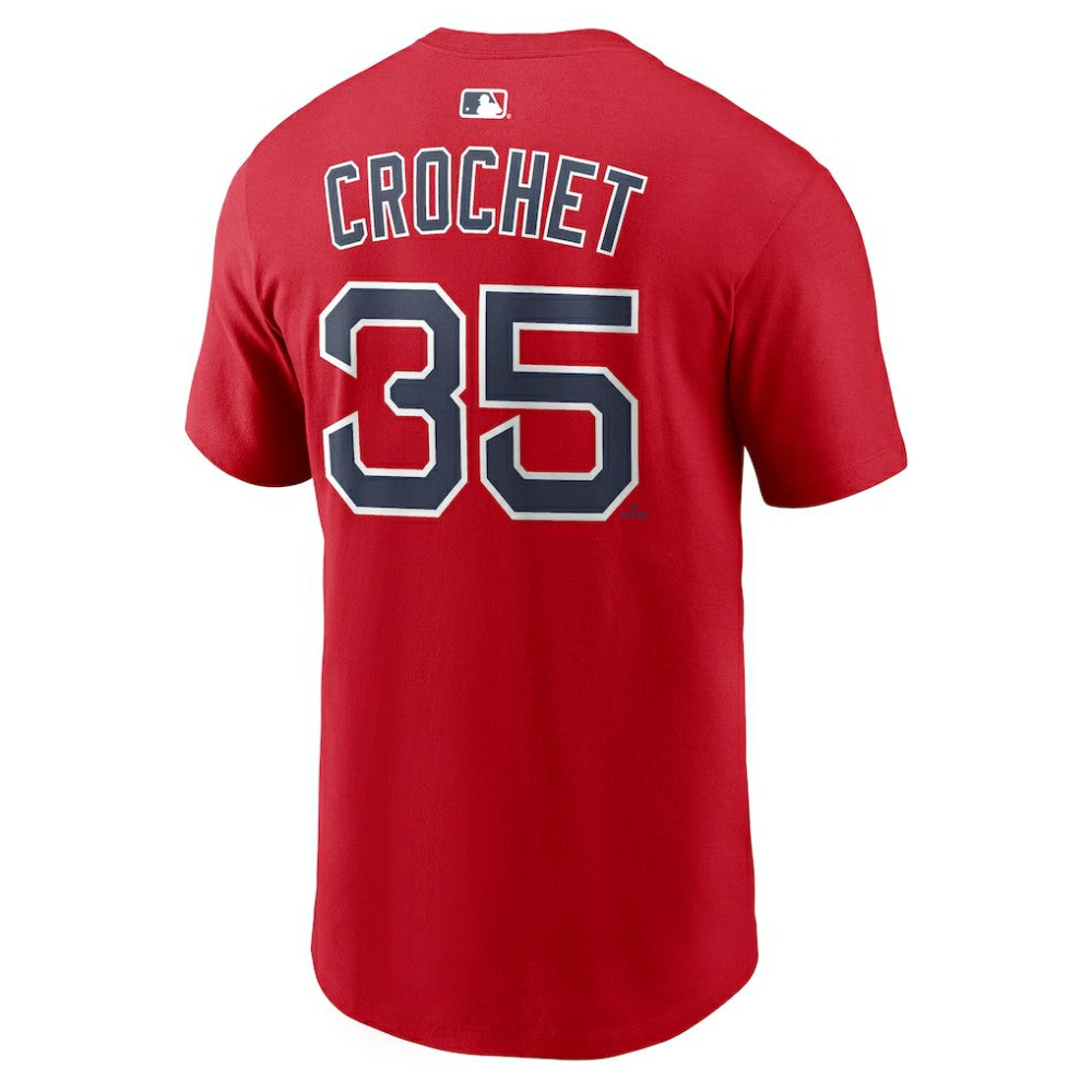 Garrett Crochet Boston Red Sox Nike Name & Number T-Shirt Sale