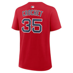 Garrett Crochet Boston Red Sox Nike Women's Name & Number T-Shirt Discount